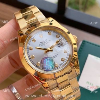 Upgraded Rolex Datejust II All Gold Oyster Watch 40mm AAA Replica 1