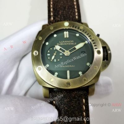 Copy Panerai Luminor Submersible Bronzo Case Watch PAM00382 1