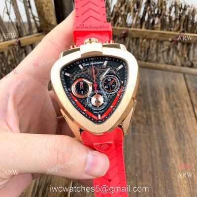 Best Copy Tonino Lamborghini Spyder Rose Gold Mens Chronograph Watches 1