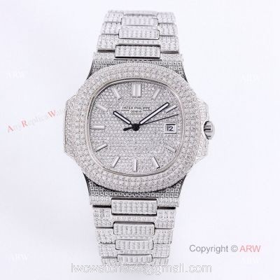 Patek Philippe Bust Down Nautilus 5719 Replica Watches 40mm 1