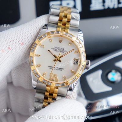 New Style Rolex Datejust Lady Watch Two Tone MOP Dial 1
