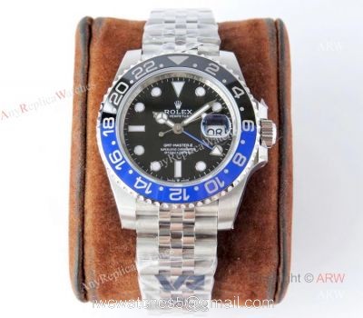 VR Factory Rolex GMT-Master ii Batman Best Replica Watches Swiss 3285 1