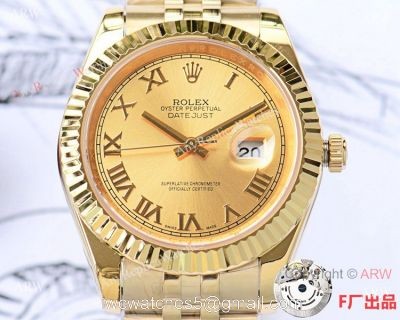 Replica Rolex Datejust II Yellow Gold Jubilee Watch NEW UPGRADED 1