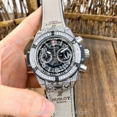 AAA Replica Hublot Big Bang Unico Sapphire Iced Out Watches 1