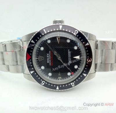 Vintage Replica Rolex Milgauss Stainless Steel Black Face Watch 1