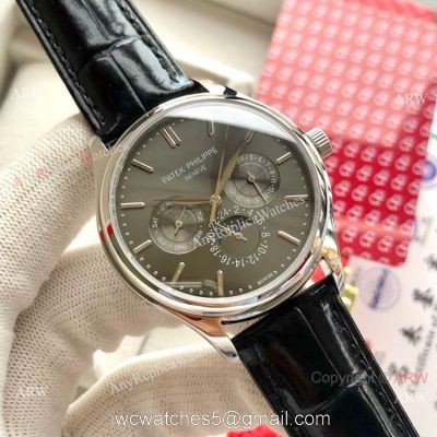 Super Clone Patek Philippe Geneve Complications 40mm Watch Gray Dial 1