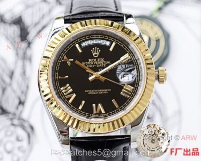 NEW UPGRADED Rolex Day Date II 41mm Watches Gold Fluted Bezel 1