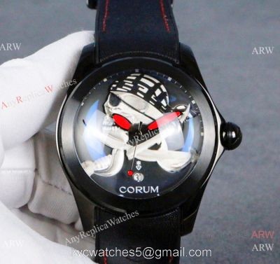 New Replica Bubble Privateer Limited Edition Corum Watch All Black 1