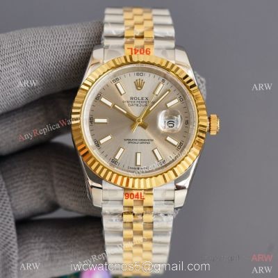 Swiss Quality Rolex Datejust ii 41mm Watch Two Tone Jubilee Strap Citizen 8215 Movement 1