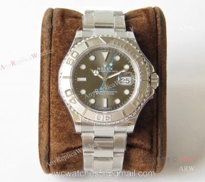 VR Factory Rolex Yacht Master Dark Rhodium Swiss Replia Watches 1