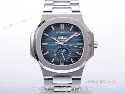V9 Factory Swiss Patek Philippe AAA Watch Patek Philippe Nautilus 5726 Blue Dial Watches 1
