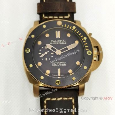 Panerai Luminor Submersible PAM00968 Watch Brass Case 1