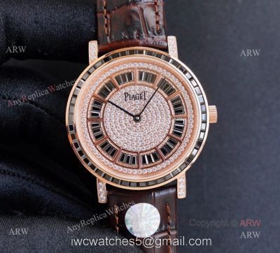 New Rose Gold Piaget Altiplano Diamond Watch 41mm Best Replica 1