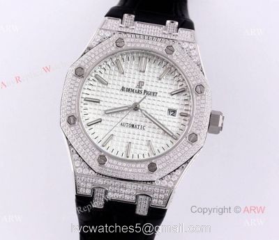Best Audemars Piguet Replica Watches Audemars Piguet Royal Oak Diamond Automatic Watch 1