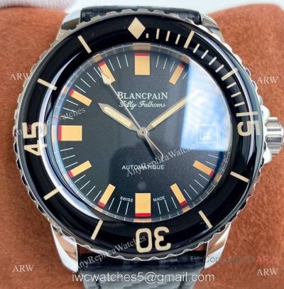 Swiss Quality Copy Blancpain Fifty Fathoms New Face Watch Citizen 8215 Movement 1