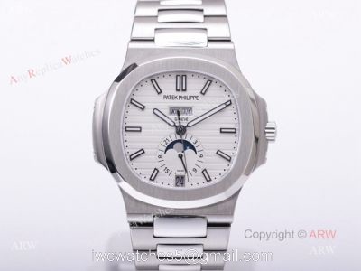 V9 Factory New Patek Philippe Nautilus Stainless Steel Swiss 324S Best Replica Watches 1