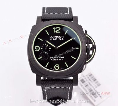 VS Factory Panerai Luminor Marina Carbotech PAM1118 Swiss Replica Watch 44mm 1