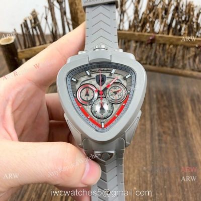 New Replica Lamborghini Spyder Gray Mens Watch 1