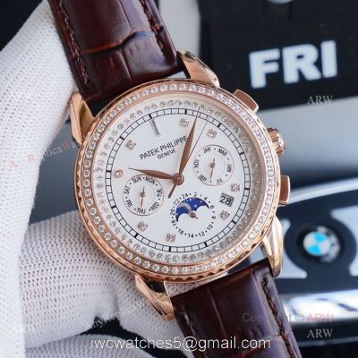 New Patek Philippe AAA Grand Complications Rose Gold Diamond Watch 1