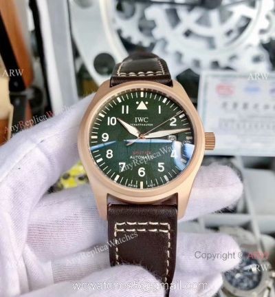 AAA Replica IWC Big Pilots Spitfire Automatic Watch Rose Gold 1