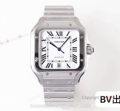 BV Factory 1:1 Copy Cartier Santos QuickSwitch Automatic Watch 1