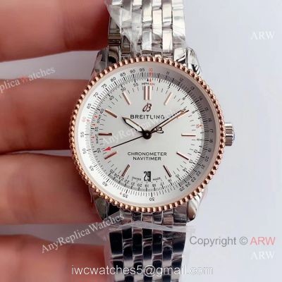 Highest Quality Breitling Navitimer 1 Swiss 2824 Watch Rose Gold Bezel 1