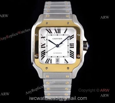 QuickSwitch Copy Cartier Santos Automatic Watch For Men 1
