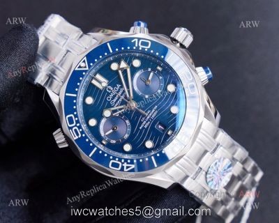 (TW) Highest Quality Diver 300m Omega Seamaster Super Clone Watch 9900 Movement 1