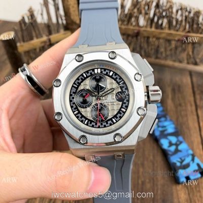 Replica Audemars Piguet Michael Schumacher Automatic Watch Gray Dial 1