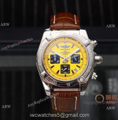 Breitling Yellow Face Limited Edition Watch New Replica Watch 1