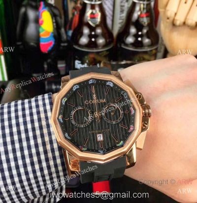 Replica Admirals Cup AC-One Corum Watch Rose Gold Chronograph 1