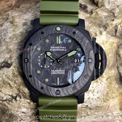 New Panerai Submersible Marina Militare Carbotech PAM00961 Swiss Replica Watch-VS Factory Panerai 1