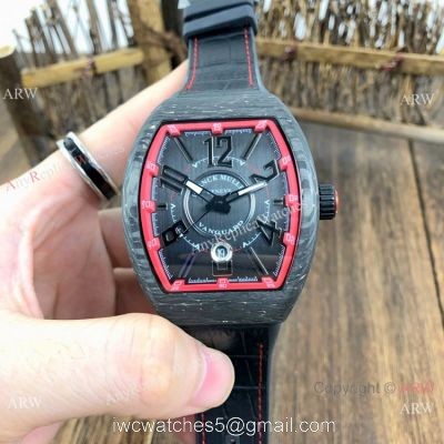 Swiss Quality Replica Franck Muller Vanguard Carbon Krypton Men Watches 1
