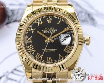 NEW UPGRADED Rolex Datejust 2 Yellow Gold Jubilee Watch AAA Replica 1