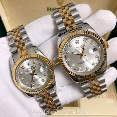 Low Price Rolex Datejust Jubilee Two Tone Lover Watch 36mm or 31mm 1