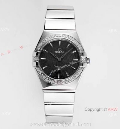 New Omega Constellation 2020 Omega Constellation Quartz Swiss Made Diamond Bezel Replica Watches 1