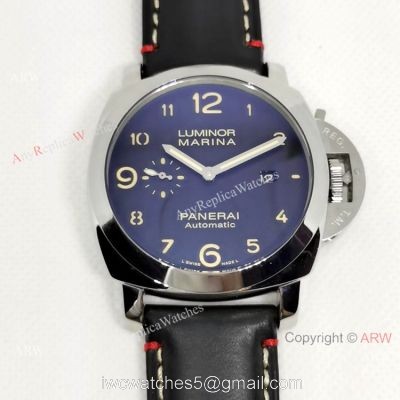 Fake Panerai Luminor Marina 44mm PAM00910 Blue Dial Watch 1