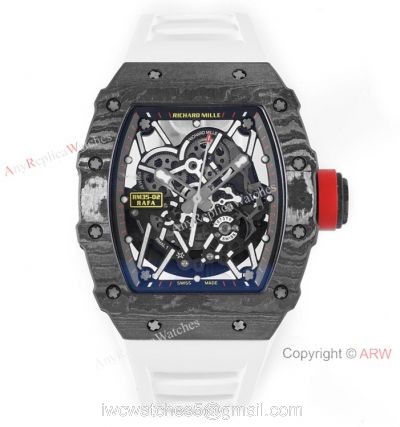 Swiss 1:1 Richard Mille Rafael Nadal RM35-02 Copy Watch NTPT Carbon 1