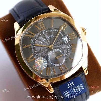 JH Factory Swiss Cartier Drive De Watches Rhodium Dial 1