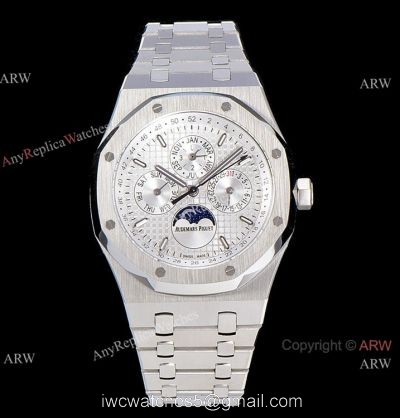 BF Audemars Piguet Perpetual Calendar Replica Watch Silver Dial Cal.5134 Movement 1