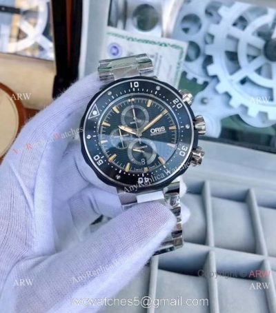Oris ProDiver Stianless Steel Chrono Watches 46mm 1