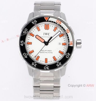 JVS Factory IWC Aquatimer 2000 Orange Boutique Edition Watch IW356807 1