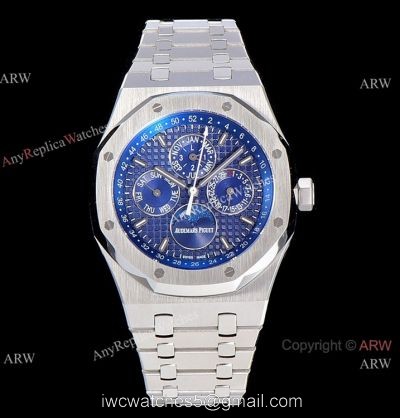 BF Factory Audemars Piguet Perpetual Calendar Watch Blue Dial AAA Replica 1