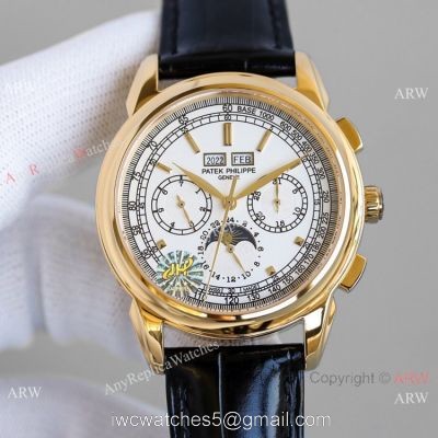 Swiss Clone Patek Philippe Grand Complications Perpetual Calendar Watch Yellow Gold 5270J 1