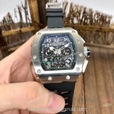 Japan Grade Copy Richard Mille RM11-03 SS Chronograph Watch 1