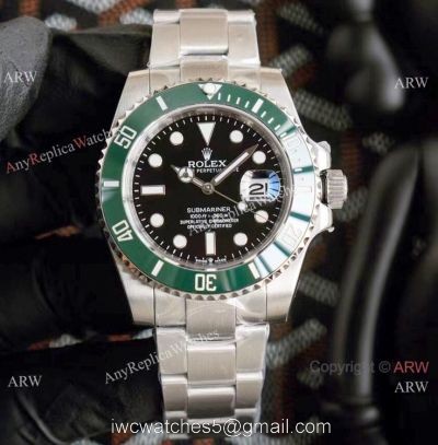 NEW UPGRADED Rolex Submariner 126610LV Watch Green Ceramic Black Dial 1