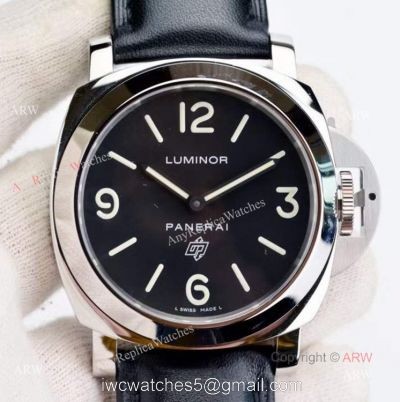Replica Panerai Luminor Zero PAM 000 Black Dial With Paneai Logo Watch 44mm 1