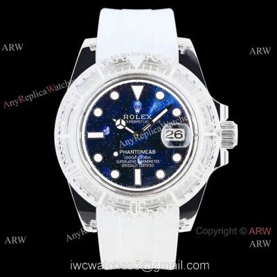 2021 NEW! Swiss AAA Replica Rolex Phantomlab Transparent Watches Sapphire Case 1