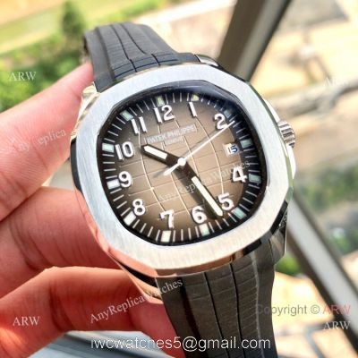 Wholesale Copy Patek Philippe Aquanaut 39mm Watches Gray Face 1