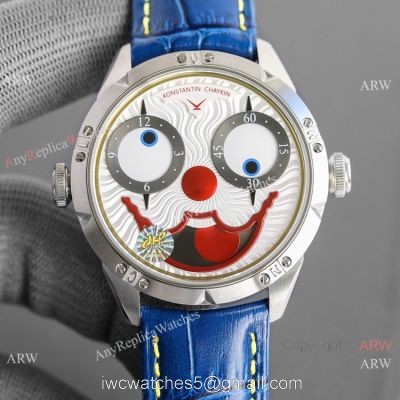 Swiss Copy Konstantin Chaykin Joker Dracula Watches Leather Strap 42mm 1